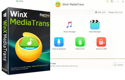 Digiarty WinX MediaTrans 8.4 (Lifetime License) - Discount 35% OFF