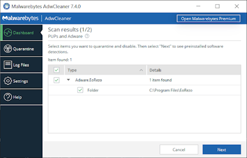 Malwarebytes AdwCleaner 8.8.1