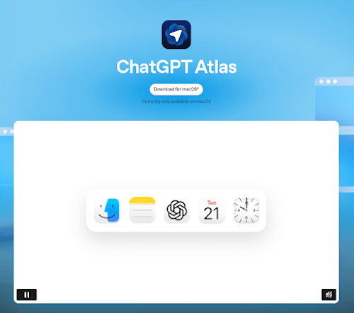 ChatGPT Atlas Browser 1.2026.126.0 for Mac
