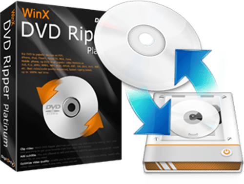 WinX DVD Ripper Platinum v8.22.3 (Lifetime License + Free Gift) - Discount 55% OFF