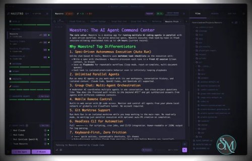 Maestro v1.0.0 - AI Agent Command Center