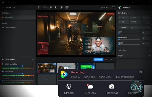 ManyCam Windows 9.3.1.8 / Mac 9.1.0.5 Standard Annual - Discount 25% OFF ManyCam Windows 9.3.1.8 / Mac 9.1.0.5 Standard Annual - Discount 25% OFF
