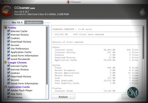 CCleaner Free for Mac 2.11 CCleaner Free for Mac 2.11