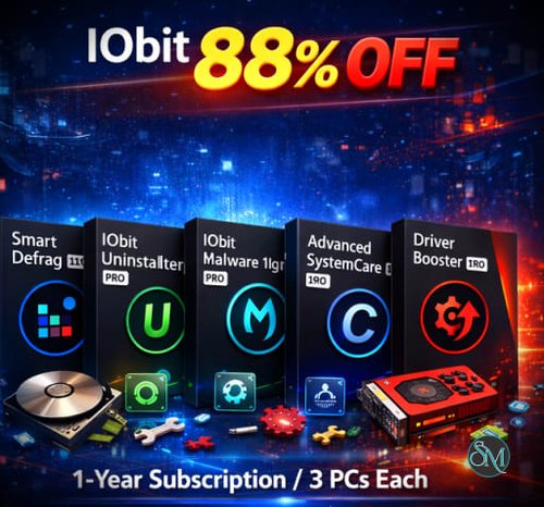 IObit Special Pack - 88% OFF IObit Special Pack - 88% OFF