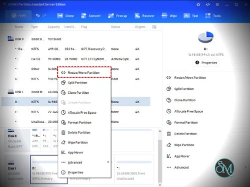 AOMEI Partition Assistant 10.12.1 Server (Yearly / 2 Servers) - Discount 30% Off AOMEI Partition Assistant 10.12.1 Server (Yearly / 2 Servers) - Discount 30% Off
