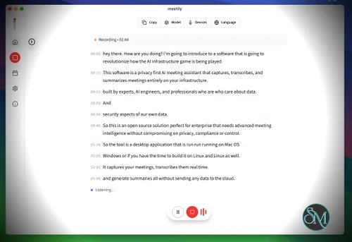 Meetily v0.4.1 Meetily v0.4.1