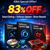 Thumbnail IObit Smart Defrag + Software Updater + Driver Booster - 83% OFF