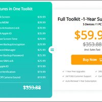 AnyUnlock 2.2.4 for Windows - Full Toolkit - 1-Year Subscription / 5 Devices (Discount 20% OFF)