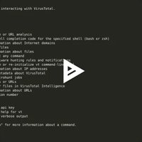 VirusTotal CLI 1.3.1