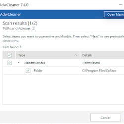 Malwarebytes AdwCleaner 8.8.1