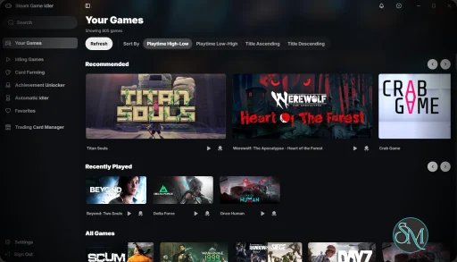 Steam Game Idler 2.5.17