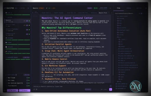 Maestro 0.14.5 - AI Agent Command Center