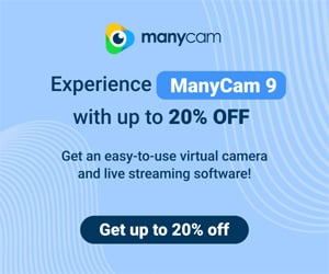 ManyCam Premium Annual Discount 25%
